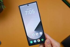 ガラスコーティングされたスマホのイメージ